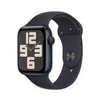 Watch SE 44mm Meia-noite Sport - S/M