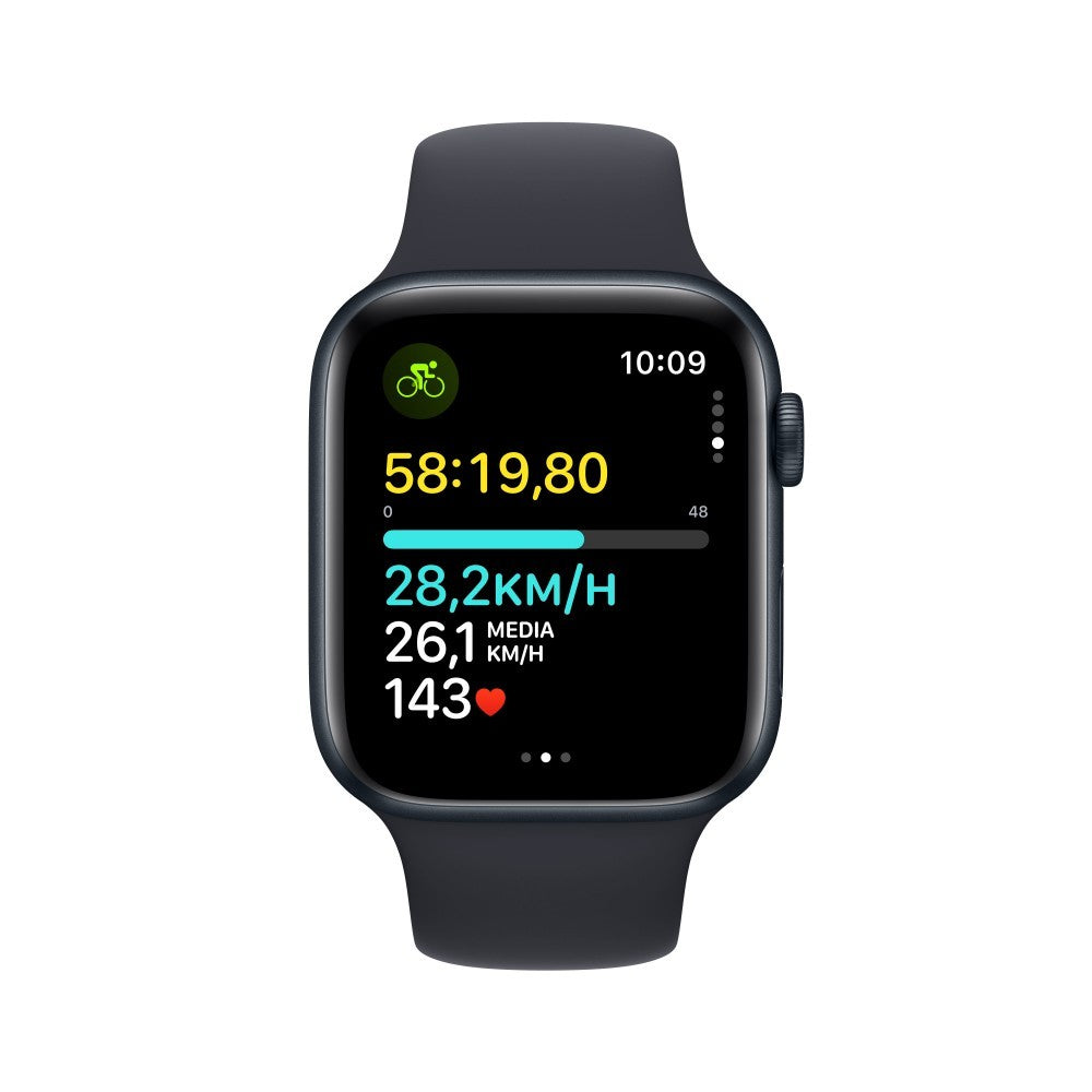 Watch SE 44mm Meia-noite Sport - S/M