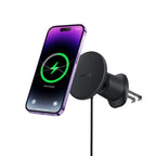 Baseus Suporte Telemóvel magnético Carro com carregamento sem fio CW01