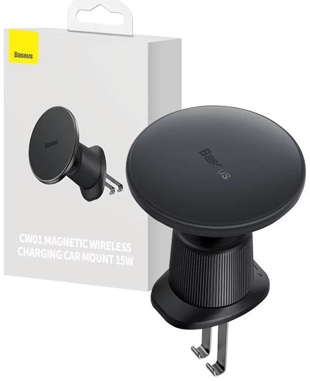 Baseus Suporte Telemóvel magnético Carro com carregamento sem fio CW01