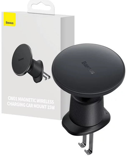 Baseus Suporte Telemóvel magnético Carro com carregamento sem fio CW01