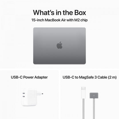 MacBook Air 15 M2 8c/10c 512GB Cinzento sideral