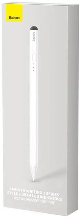 Baseus Pencil Smooth Writing 2 Stylus With Led Indicators Branco