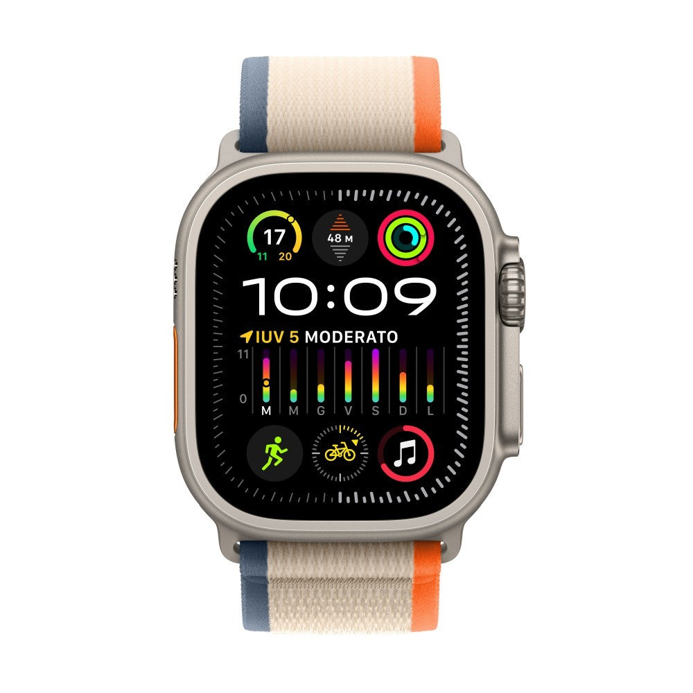 Watch Ultra 2 Cell 49mm Laranja/Beije Trail M/L