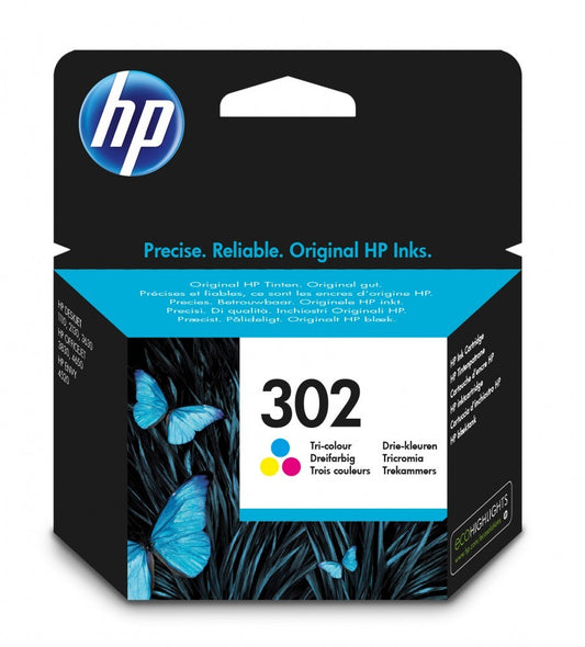 HP Tinteiro nº302 Tricolor