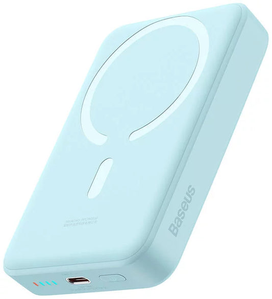 Baseus Powerbank Magnetic Mini Wireless Fast Charge 10000mAh 30W Azul
