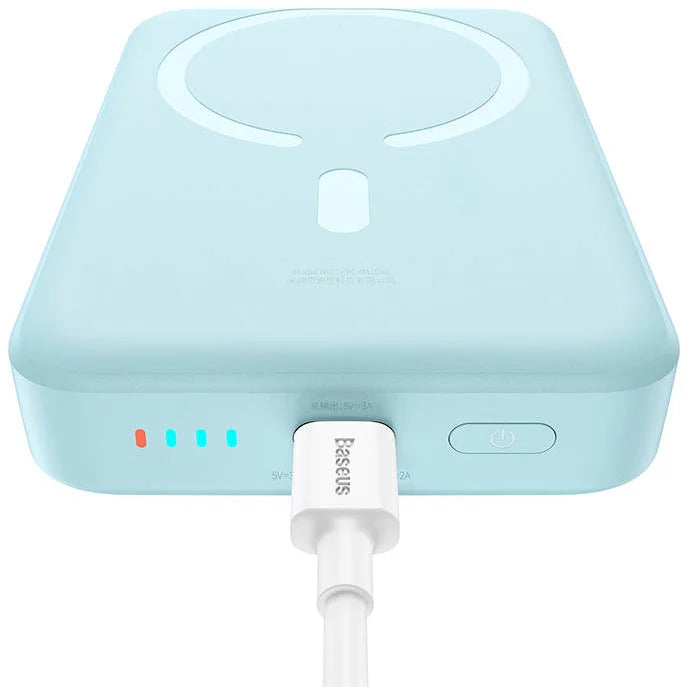 Baseus Powerbank Magnetic Mini Wireless Fast Charge 10000mAh 30W Azul