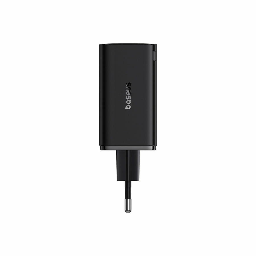 Baseus Carregador Gan6 Pro Dual Usb-A/Usb-C 65W Fast Charger Pd 3.0 Preto