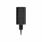 Baseus Carregador Gan6 Pro Dual Usb-A/Usb-C 65W Fast Charger Pd 3.0 Preto