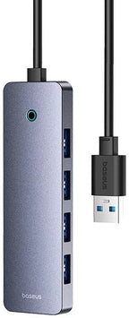 Baseus Hub Usb Ultrajoy 4In1 100Cm Cinza