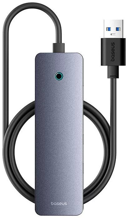 Baseus Hub Usb Ultrajoy 4In1 100Cm Cinza