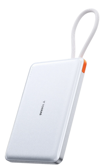 Powerbank Torras Pebble Link 10.000Mah Branco