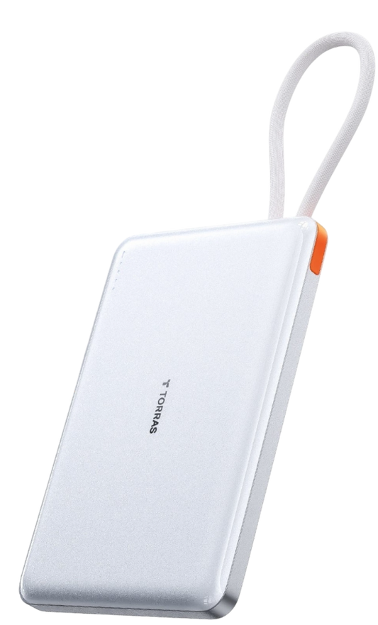 Powerbank Torras Pebble Link 10.000Mah Branco