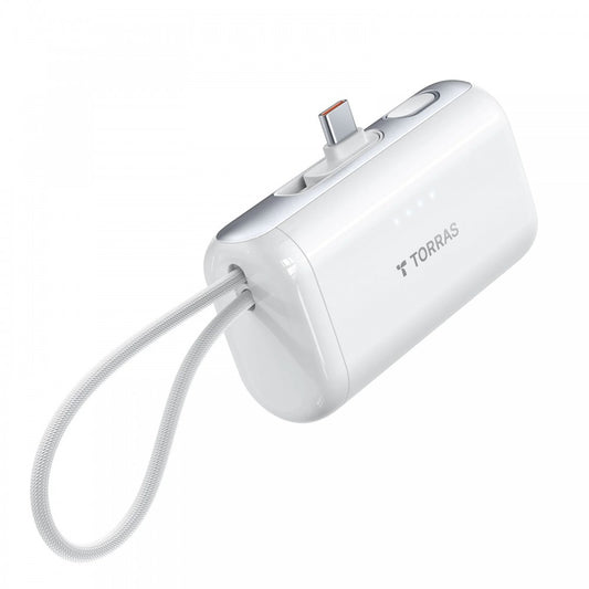 Powerbank Torras Pocketvolt 5.000Mah Branco
