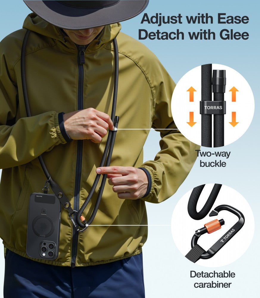 Suporte Torras Loopgo Clasp Laranja
