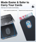Suporte Torras Magspin Wallet Cinzento