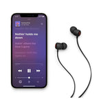 Apple Beats Flex – Auriculares sem fios para utiliza? durante um dia inteiro – Preto Beats
