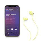 Apple Beats Flex – Auriculares sem fios para utiliza? durante um dia inteiro -Amarelo cítrico