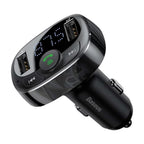Baseus Car Bluetooth T Shaped S-09A Car Bluetooth Mp3 Player (Standard Edition) Preto