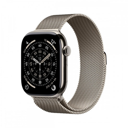 Apple Watch S11 Cell 46mm Nat Ti/Nat Mil - S/M