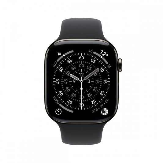 Apple Watch S11 Cell 46mm Slate Ti/Black - M/L