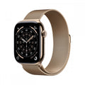 Apple Watch S11 Cell 46mm Gold Ti/Gold Mil - S/M