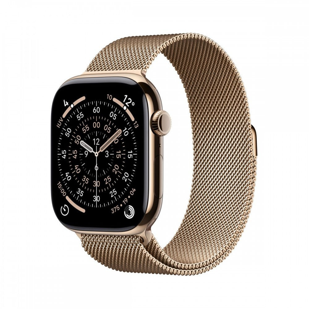 Apple Watch S11 Cell 46mm Gold Ti/Gold Mil - S/M