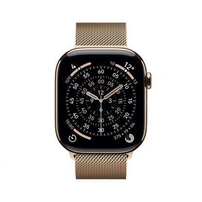 Apple Watch S11 Cell 46mm Gold Ti/Gold Mil - S/M