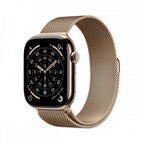 Apple Watch S11 Cell 46mm Gold Ti/Gold Mil - M/L