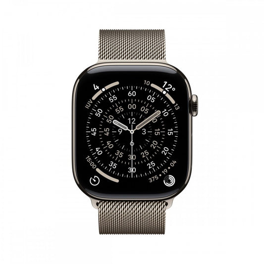 Apple Watch S11 Cell 46mm Nat Ti/Nat Mil - M/L