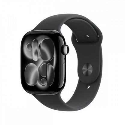 Apple Watch S11 46mm Jet Black Alum/Black M/L
