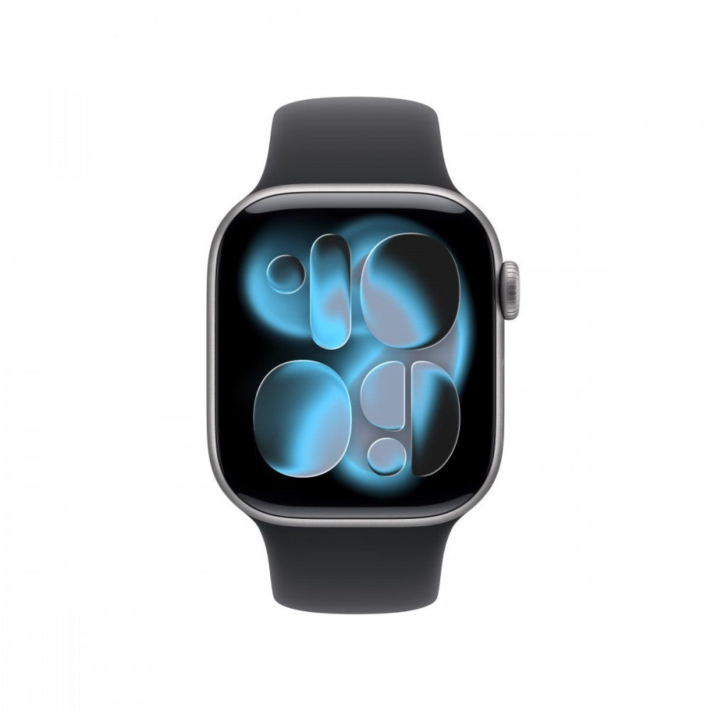 Apple Watch S11 42mm Space Grey Alum/Black M/L