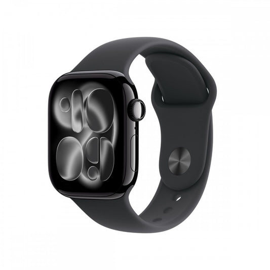 Apple Watch S11 42mm Jet Black Alum/Black M/L