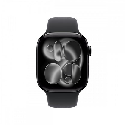 Apple Watch S11 42mm Jet Black Alum/Black M/L