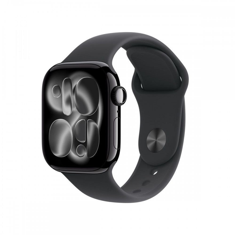 Apple Watch S11 42mm Jet Black Alum/Black S/M