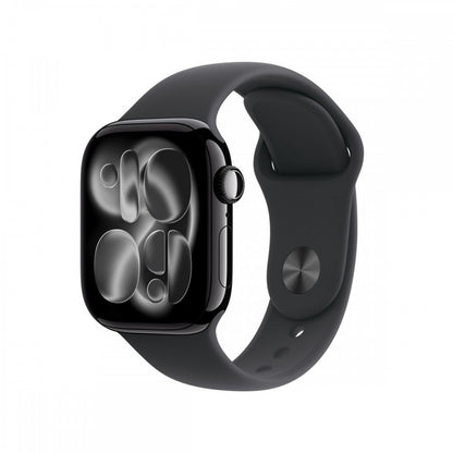 Apple Watch S11 42mm Jet Black Alum/Black S/M
