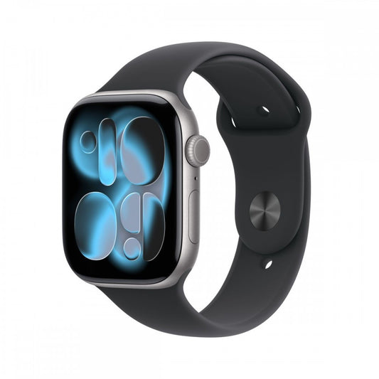 Apple Watch S11 46mm Space Grey Alum/Black S/M