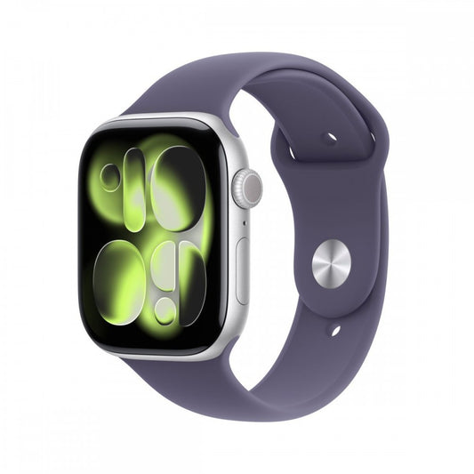 Apple Watch S11 46mm Silver Alum/Purple Fog S/M