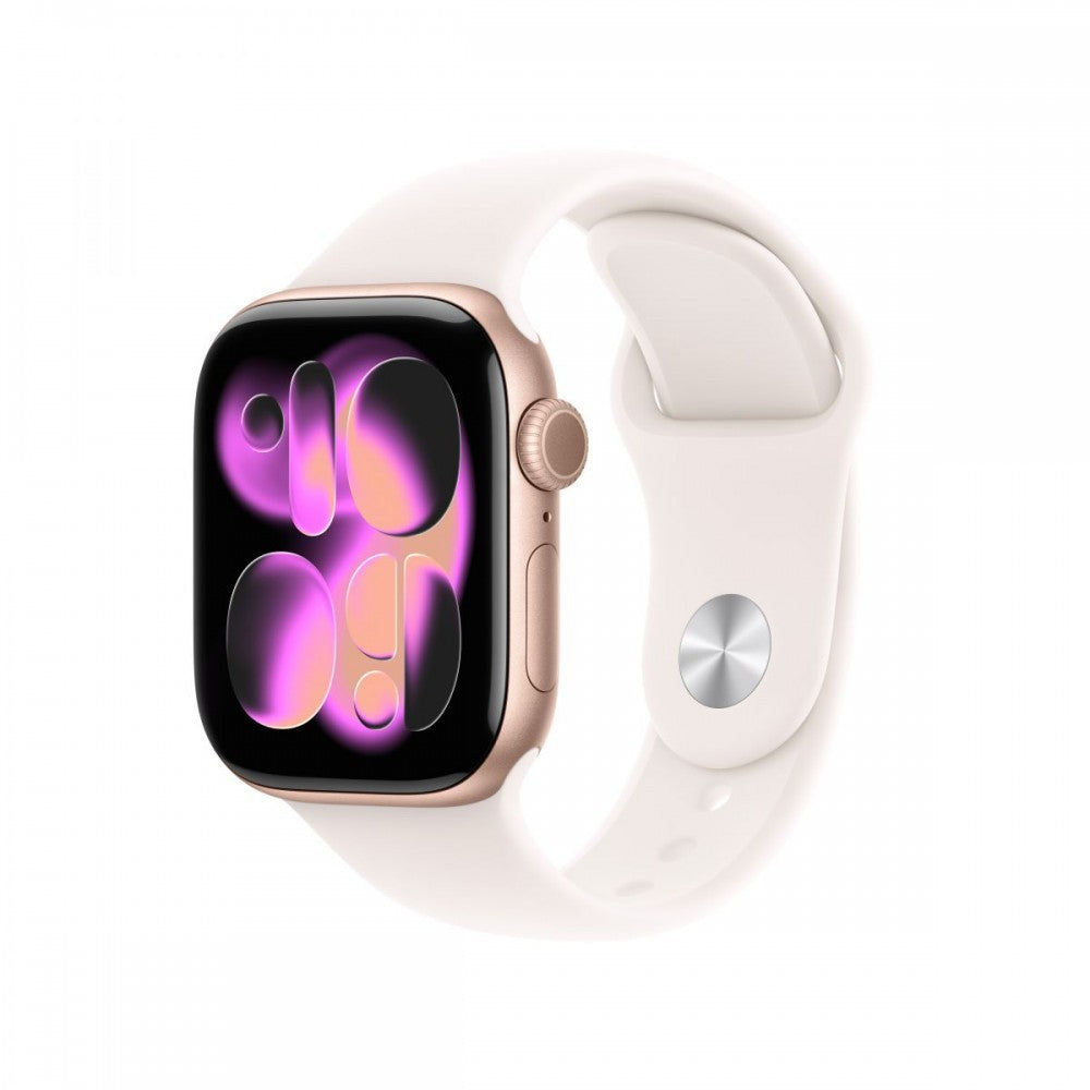 Apple Watch S11 42mm Rose Alum/Blush S/M