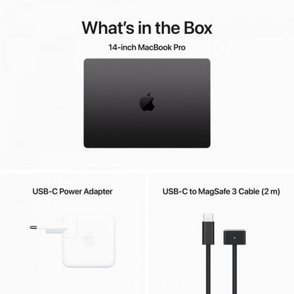 Apple MacBook Pro 14 M3 Pro 11c CPU/14c GPU 512Gb Preto sideral