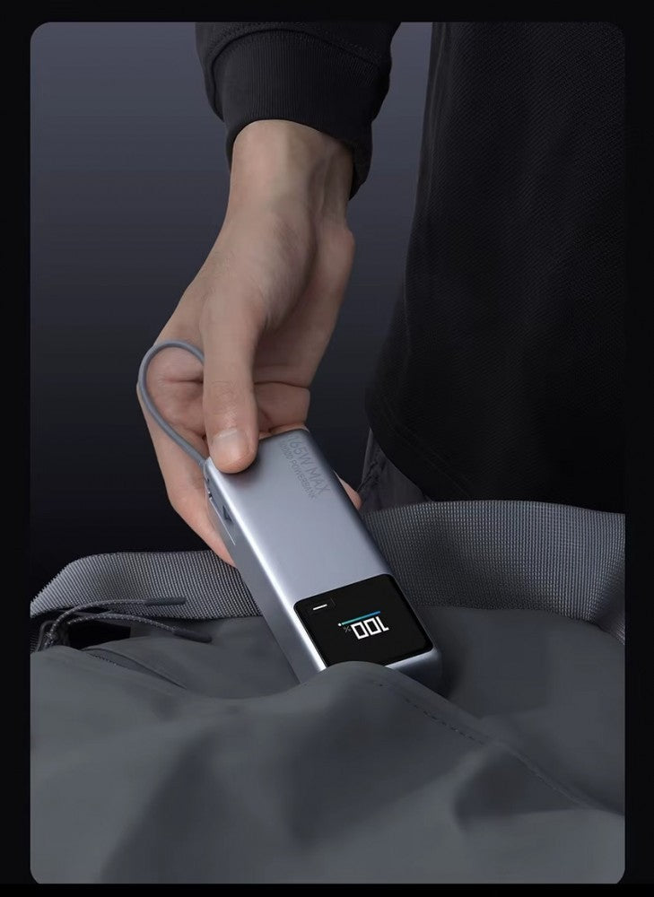 Xiaomi 165W Power Bank 10000mAh (Cabo Integrado)