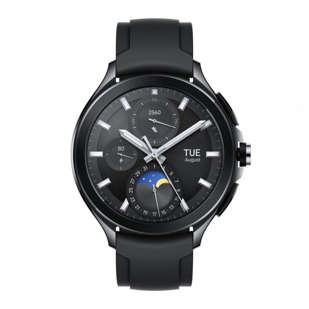 Xiaomi SmartWatch Watch 2 Pro 4G Lte Preto Case & Preto Fluorrubr Strap