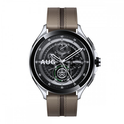 Xiaomi SmartWatch Watch 2 Pro 4G Lte Silver Case & Brown Strap