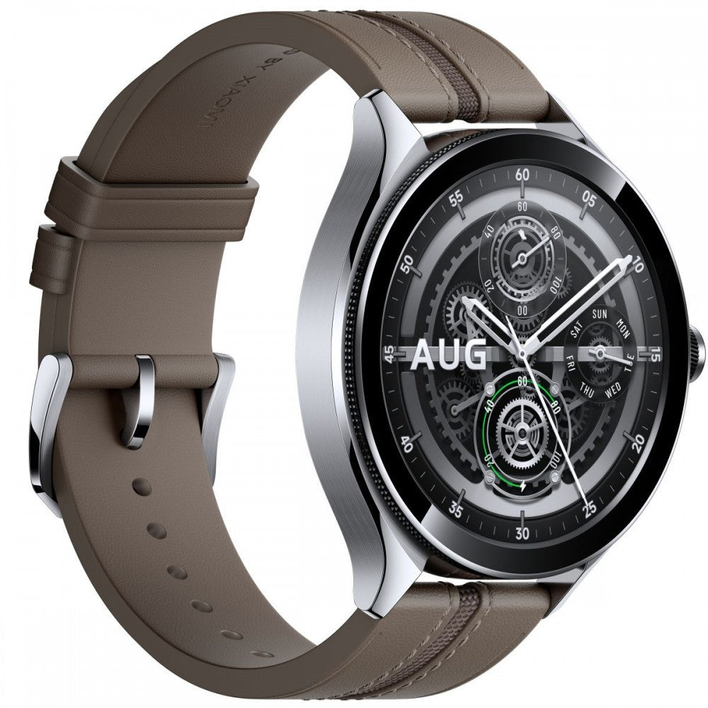 Xiaomi SmartWatch Watch 2 Pro 4G Lte Silver Case & Brown Strap