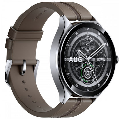 Xiaomi SmartWatch Watch 2 Pro 4G Lte Silver Case & Brown Strap