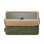 Tomtoc Mala 16 Inch Macbook Terra-A27 Puffy Laptop Sleeve Greenlands