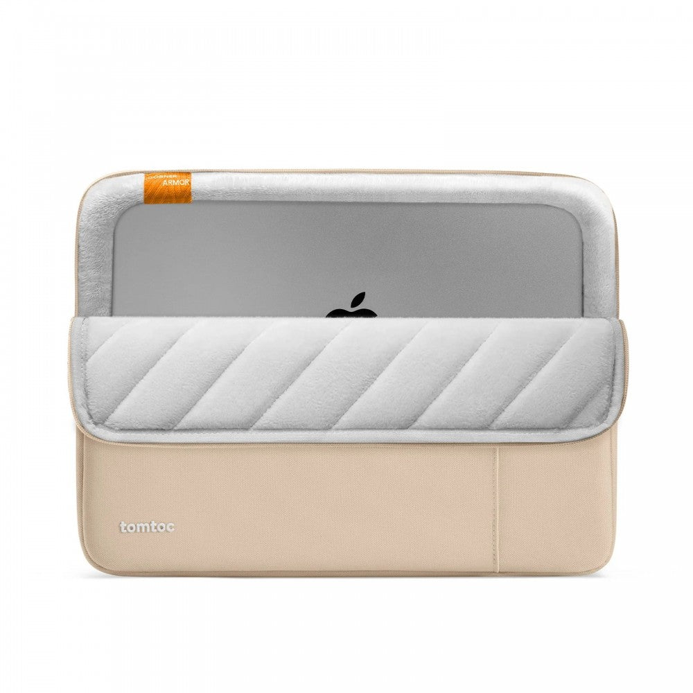 Tomtoc Mala 15 Inch Macbook Defender-A13 Laptop Sleeve Nature Sand