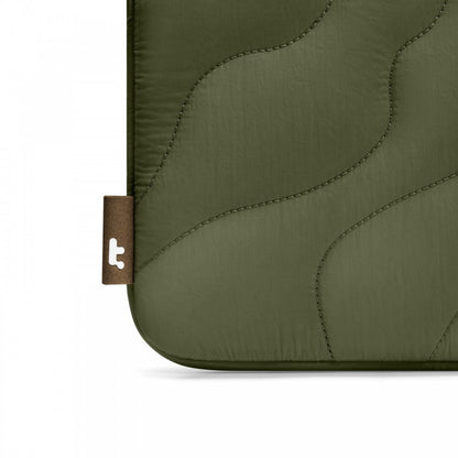 Tomtoc Mala 15 Inch Macbook Terra-A27 Puffy Laptop Sleeve Greenlands