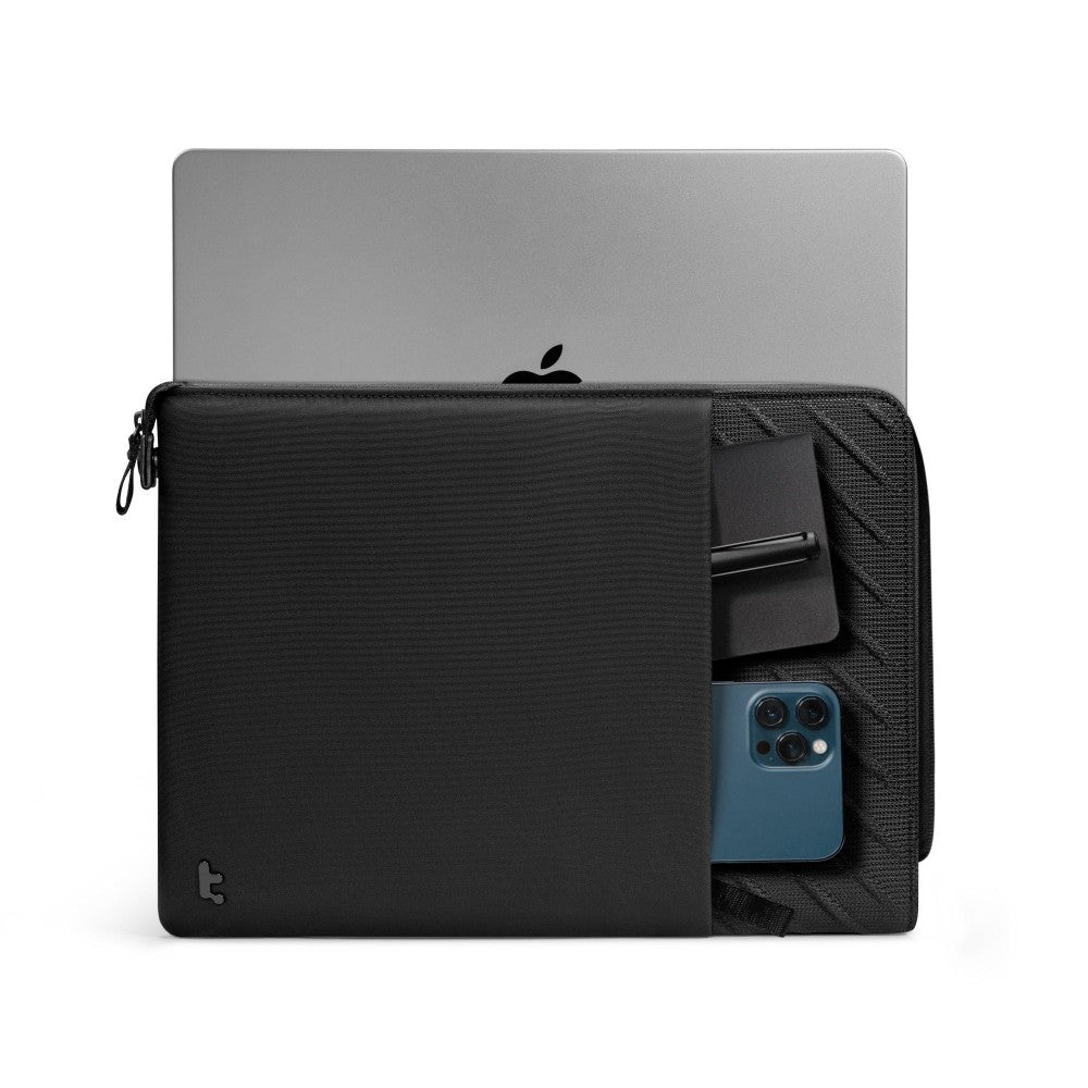 Tomtoc Mala 16 Inch Macbook Voyage-A10 Laptop Sleeve Preto