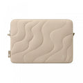 Tomtoc Mala 16 Inch Macbook Terra-A27 Puffy Laptop Sleeve Natural Sand